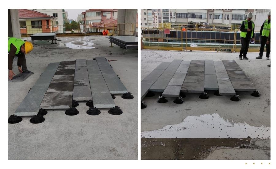 Cubes Ankara yükseltilmiş döşeme sistemleri