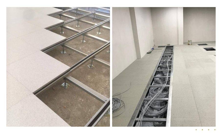 yükseltilmiş döşeme sistemleri